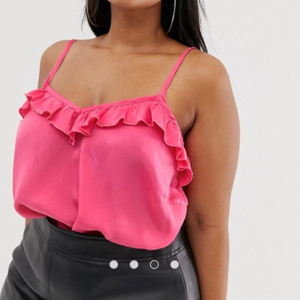 Hero Plus Cami Top with Frill